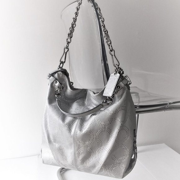 Coach Brooke Gray Shoulder Bag 15003 - Picture 5 of 16